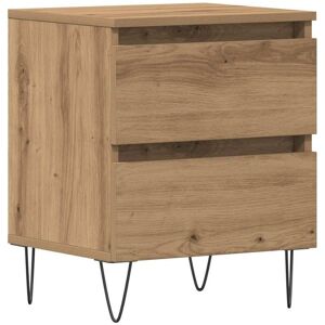 Vidaxl - Bedside Cabinet Artisan oak 40 x 35 x 50 cm Engineered wood Vidaxl - Bedside Cabinet Artisan oak 40 x 35 x 50 cm Engineered wood
