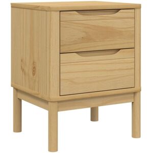 vidaXL Bedside Cabinet Wax Brown - Nightstand & Solid Pine Wood vidaXL Bedside Cabinet Wax Brown - Nightstand & Solid Pine Wood