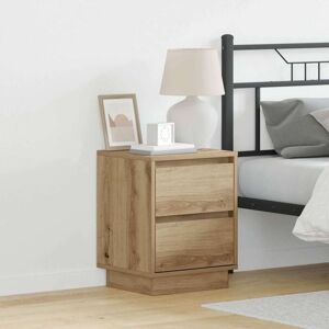 Vidaxl - Bedside Cabinet Artisan Oak 39 x 34.5 x 50 cm Engineered wood Vidaxl - Bedside Cabinet Artisan Oak 39 x 34.5 x 50 cm Engineered wood