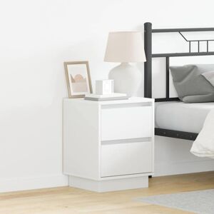 Vidaxl - Bedside Cabinet with White 39 x 34.5 x 50 cm Engineered wood Vidaxl - Bedside Cabinet with White 39 x 34.5 x 50 cm Engineered wood