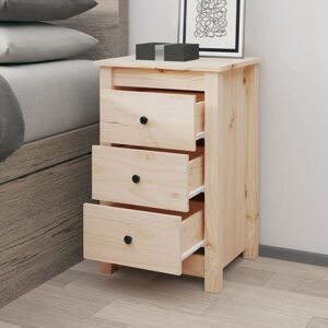 Bedside Cabinet 40x35x61.5 cm Solid Wood Pine vidaXL Bedside Cabinet 40x35x61.5 cm Solid Wood Pine vidaXL