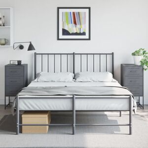 Bedside Cabinets 2 pcs Anthracite 36x39x78 cm Steel Vidaxl Bedside Cabinets 2 pcs Anthracite 36x39x78 cm Steel Vidaxl