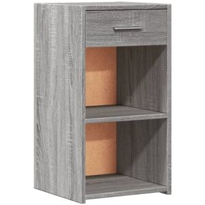 Bedside Cabinet Grey Sonoma 35x34x65 cm Engineered Wood Vidaxl Bedside Cabinet Grey Sonoma 35x34x65 cm Engineered Wood Vidaxl