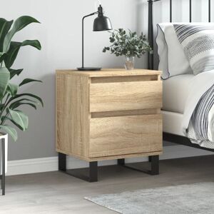 Bedside Cabinet Sonoma Oak 40x35x50 cm Engineered Wood Vidaxl Bedside Cabinet Sonoma Oak 40x35x50 cm Engineered Wood Vidaxl