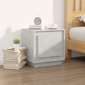 Bedside Cabinet Concrete Grey 44x35x45 cm Engineered Wood Vidaxl Bedside Cabinet Concrete Grey 44x35x45 cm Engineered Wood Vidaxl