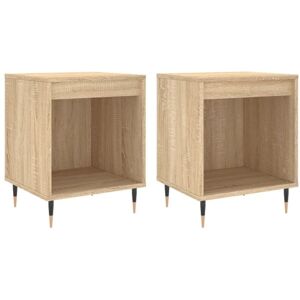 Vidaxl - Bedside Cabinets 2 pcs Sonoma Oak 40x35x50 cm Engineered Wood Vidaxl - Bedside Cabinets 2 pcs Sonoma Oak 40x35x50 cm Engineered Wood