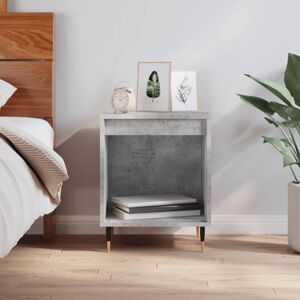 Bedside Cabinet Concrete Grey 40x35x50 cm Engineered Wood Vidaxl Bedside Cabinet Concrete Grey 40x35x50 cm Engineered Wood Vidaxl
