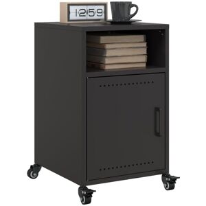 Bedside Cabinets 2 pcs Black 36x39x59 cm Steel Vidaxl Bedside Cabinets 2 pcs Black 36x39x59 cm Steel Vidaxl