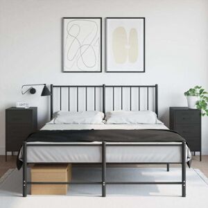 Bedside Cabinets 2 pcs Black 36x39x68 cm Steel Vidaxl Bedside Cabinets 2 pcs Black 36x39x68 cm Steel Vidaxl