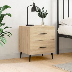 Vidaxl - Bedside Cabinet Sonoma Oak 40x35x47.5 cm Engineered Wood Vidaxl - Bedside Cabinet Sonoma Oak 40x35x47.5 cm Engineered Wood