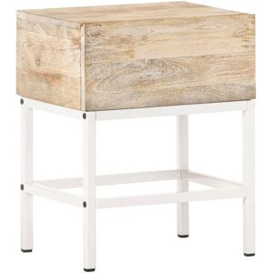 Bedside Table 40x30x50 cm Solid Mango Wood Vidaxl Bedside Table 40x30x50 cm Solid Mango Wood Vidaxl