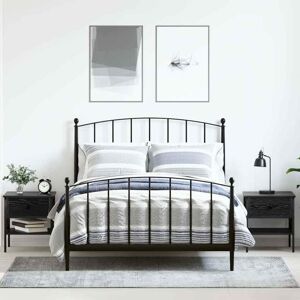 Vidaxl - Bedside Cabinet with Drawer 2 pcs Black oak 40 x 42 x 45 cm Vidaxl - Bedside Cabinet with Drawer 2 pcs Black oak 40 x 42 x 45 cm