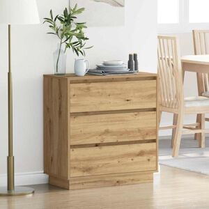 Vidaxl - Bedside Cabinet Artisan oak 71 x 34.5 x 75 cm Engineered wood Vidaxl - Bedside Cabinet Artisan oak 71 x 34.5 x 75 cm Engineered wood