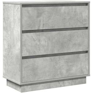 Bedside Cabinet Concrete Grey 71 x 34.5 x 75 cm Engineered wood vidaXL Bedside Cabinet Concrete Grey 71 x 34.5 x 75 cm Engineered wood vidaXL