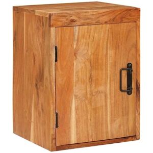 Bedside Table Brown 35 x 33 x 48 cm Solid Wood Acacia vidaXL Bedside Table Brown 35 x 33 x 48 cm Solid Wood Acacia vidaXL