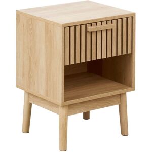 Beliani Lynwood Nightstand - Scandinavian Light Wood Beliani Lynwood Nightstand - Scandinavian Light Wood