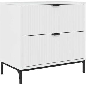 Bedside Table with Drawer High gloss white 63.5 x 36 x 61 cm vidaXL Bedside Table with Drawer High gloss white 63.5 x 36 x 61 cm vidaXL