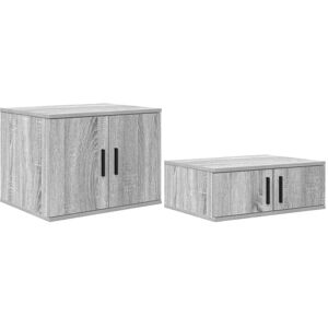 Vidaxl - Storage Cabinet Grey sonoma 118 x 41 x 40 cm Engineered wood Vidaxl - Storage Cabinet Grey sonoma 118 x 41 x 40 cm Engineered wood