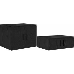 Vidaxl - Storage Cabinet Black oak 127 x 41 x 40 cm Engineered wood Vidaxl - Storage Cabinet Black oak 127 x 41 x 40 cm Engineered wood