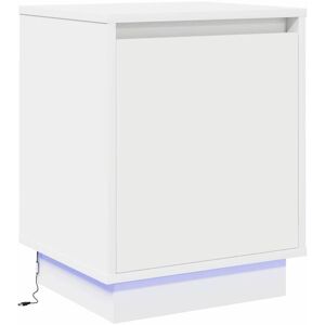 Bedside Cabinet with White 39 x 34.5 x 50 cm Engineered wood Vidaxl Bedside Cabinet with White 39 x 34.5 x 50 cm Engineered wood Vidaxl