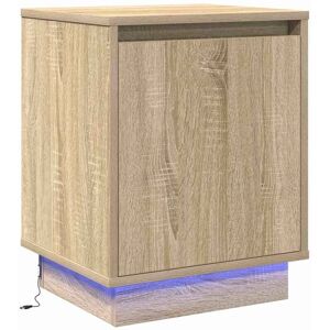 Bedside Cabinet Sonoma oak 39 x 34.5 x 50 cm Engineered wood Vidaxl Bedside Cabinet Sonoma oak 39 x 34.5 x 50 cm Engineered wood Vidaxl