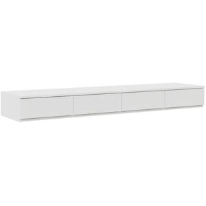 Bed Drawers White 135 x 36.5 x 16.5 cm Engineered wood vidaXL Bed Drawers White 135 x 36.5 x 16.5 cm Engineered wood vidaXL