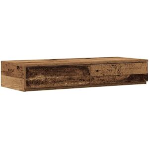 Vidaxl - Bed Drawers Old wood 100 x 36.5 x 16.5 cm Engineered wood Vidaxl - Bed Drawers Old wood 100 x 36.5 x 16.5 cm Engineered wood
