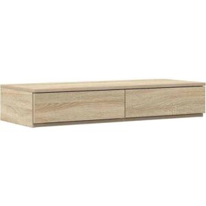 Vidaxl - Bed Drawers Sonoma oak 80 x 36.5 x 16.5 cm Engineered wood Vidaxl - Bed Drawers Sonoma oak 80 x 36.5 x 16.5 cm Engineered wood