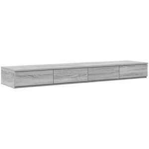 Vidaxl - Bed Drawers Grey sonoma 140 x 36.5 x 16.5 cm Engineered wood Vidaxl - Bed Drawers Grey sonoma 140 x 36.5 x 16.5 cm Engineered wood