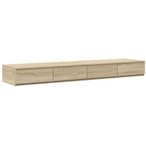 Vidaxl - Bed Drawers Sonoma oak 150 x 36.5 x 16.5 cm Engineered wood Vidaxl - Bed Drawers Sonoma oak 150 x 36.5 x 16.5 cm Engineered wood