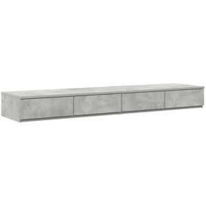 Vidaxl - Bed Drawers Concrete grey 150 x 36.5 x 16.5 cm Engineered wood Vidaxl - Bed Drawers Concrete grey 150 x 36.5 x 16.5 cm Engineered wood