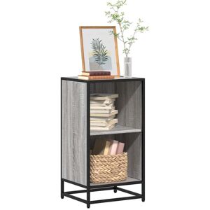 Book Cabinet Grey Sonoma 40x35x76 cm Engineered Wood Vidaxl Book Cabinet Grey Sonoma 40x35x76 cm Engineered Wood Vidaxl