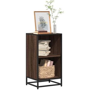 Book Cabinet Brown Oak 40x35x76 cm Engineered Wood Vidaxl Book Cabinet Brown Oak 40x35x76 cm Engineered Wood Vidaxl
