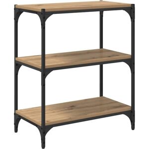 Book Cabinet Artisan oak 60 x 33 x 70.5 cm vidaXL Book Cabinet Artisan oak 60 x 33 x 70.5 cm vidaXL