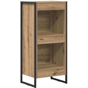 Book Cabinet Artisian Oak 40 x 30 x 86.5 cm Engineered Wood vidaXL Book Cabinet Artisian Oak 40 x 30 x 86.5 cm Engineered Wood vidaXL
