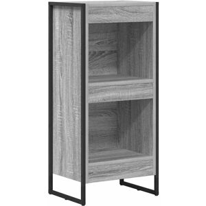 Book Cabinet Grey Sonoma 40 x 30 x 86.5 cm Engineered Wood vidaXL Book Cabinet Grey Sonoma 40 x 30 x 86.5 cm Engineered Wood vidaXL