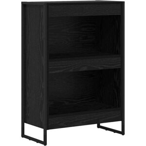 Book Cabinet Black Oak 60 x 30 x 86.5 cm Engineered Wood vidaXL Book Cabinet Black Oak 60 x 30 x 86.5 cm Engineered Wood vidaXL