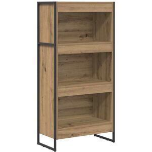 Book Cabinet Artisian Oak 60 x 30 x 121 cm Engineered Wood vidaXL Book Cabinet Artisian Oak 60 x 30 x 121 cm Engineered Wood vidaXL