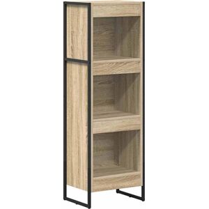 Book Cabinet Sonoma 40 x 30 x 121 cm Engineered Wood vidaXL Book Cabinet Sonoma 40 x 30 x 121 cm Engineered Wood vidaXL