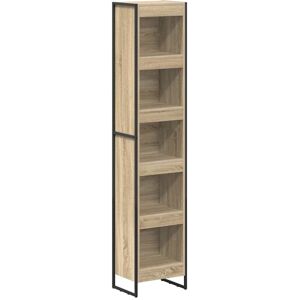 Book Cabinet Sonoma 40 x 30 x 189.5 cm Engineered Wood vidaXL Book Cabinet Sonoma 40 x 30 x 189.5 cm Engineered Wood vidaXL