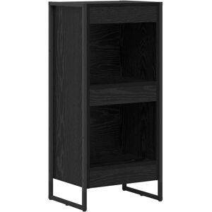 Book Cabinet Black Oak 40 x 30 x 86.5 cm Engineered Wood vidaXL Book Cabinet Black Oak 40 x 30 x 86.5 cm Engineered Wood vidaXL