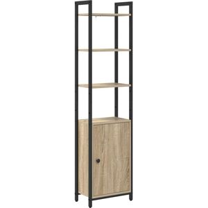 Book Cabinet Sonoma Oak 40 x 24 x 161 cm Engineered Wood vidaXL Book Cabinet Sonoma Oak 40 x 24 x 161 cm Engineered Wood vidaXL