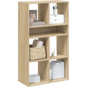 Book Cabinet Sonoma Oak 66x31x112 cm Engineered Wood Vidaxl Book Cabinet Sonoma Oak 66x31x112 cm Engineered Wood Vidaxl