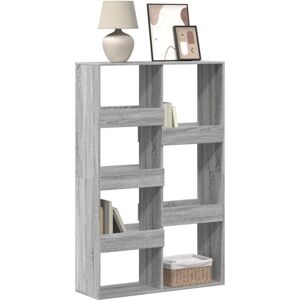 Bookcase Grey Sonoma 100x33x155.5 cm Engineered Wood Vidaxl Bookcase Grey Sonoma 100x33x155.5 cm Engineered Wood Vidaxl