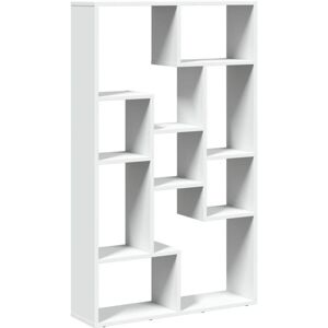 Bookcase White 72x20x120 cm Engineered Wood vidaXL Bookcase White 72x20x120 cm Engineered Wood vidaXL