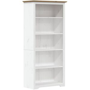 Bookcase bodo Brown 80x38x180 cm Solid Wood Pine 5-Tier Vidaxl Bookcase bodo Brown 80x38x180 cm Solid Wood Pine 5-Tier Vidaxl