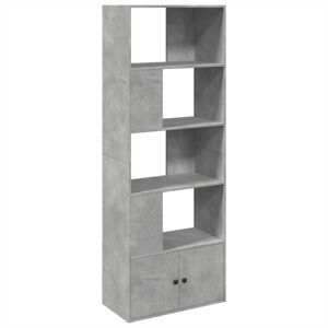 Bookcase Concrete Grey 70x36x189 cm Engineered Wood vidaXL Bookcase Concrete Grey 70x36x189 cm Engineered Wood vidaXL