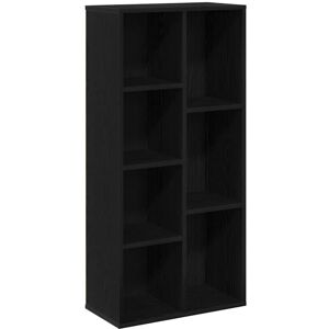 Vidaxl - Bookcase Black oak 50 x 25 x 105 cm Engineered wood Vidaxl - Bookcase Black oak 50 x 25 x 105 cm Engineered wood