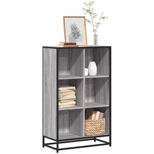 Book Cabinet Grey Sonoma 65.5x33x107.5 cm Engineered Wood Vidaxl Book Cabinet Grey Sonoma 65.5x33x107.5 cm Engineered Wood Vidaxl