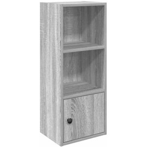 Bookcase Grey Sonoma 31x24x77 cm Engineered Wood Vidaxl Bookcase Grey Sonoma 31x24x77 cm Engineered Wood Vidaxl